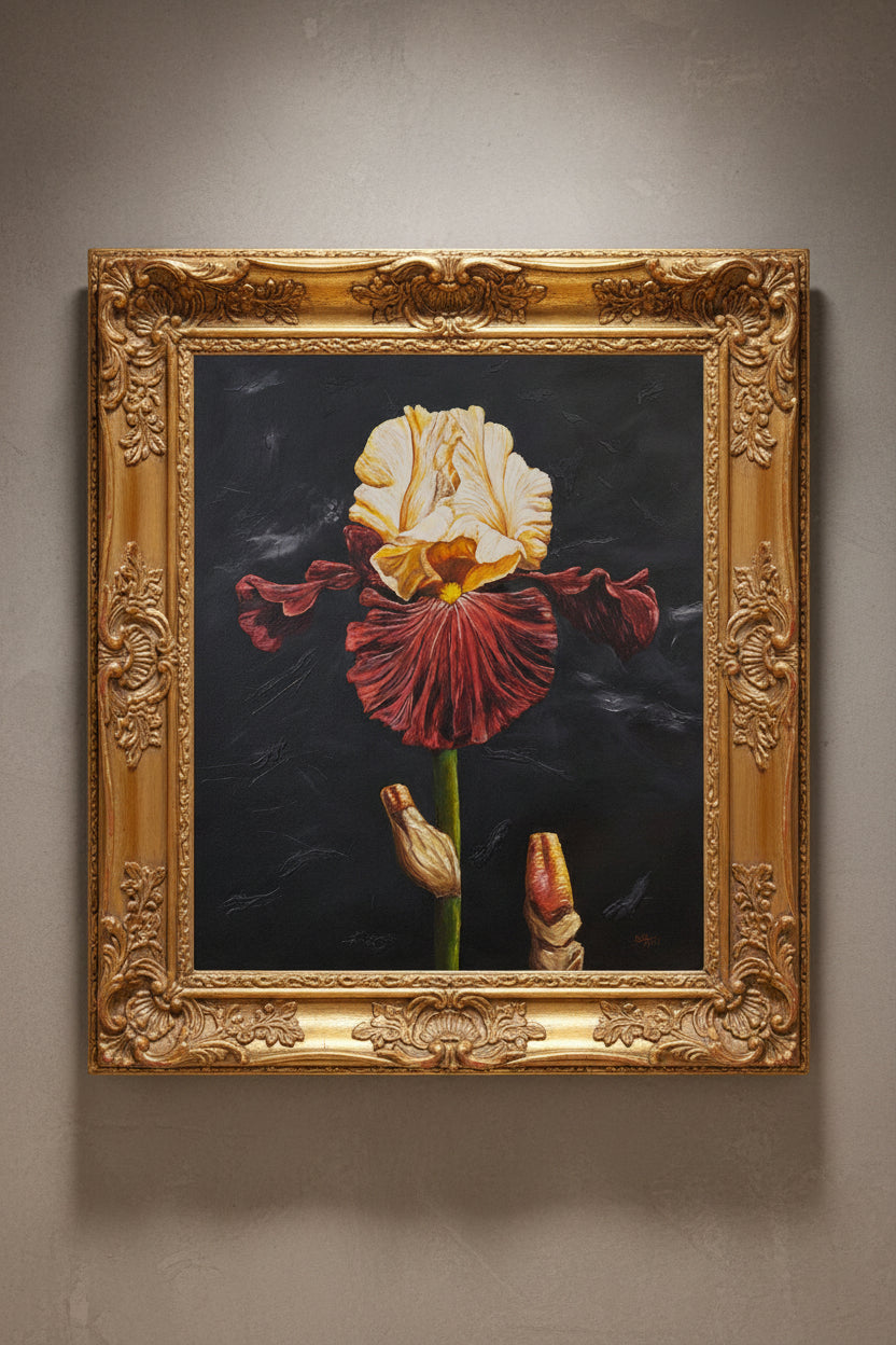 "Marigold-red"