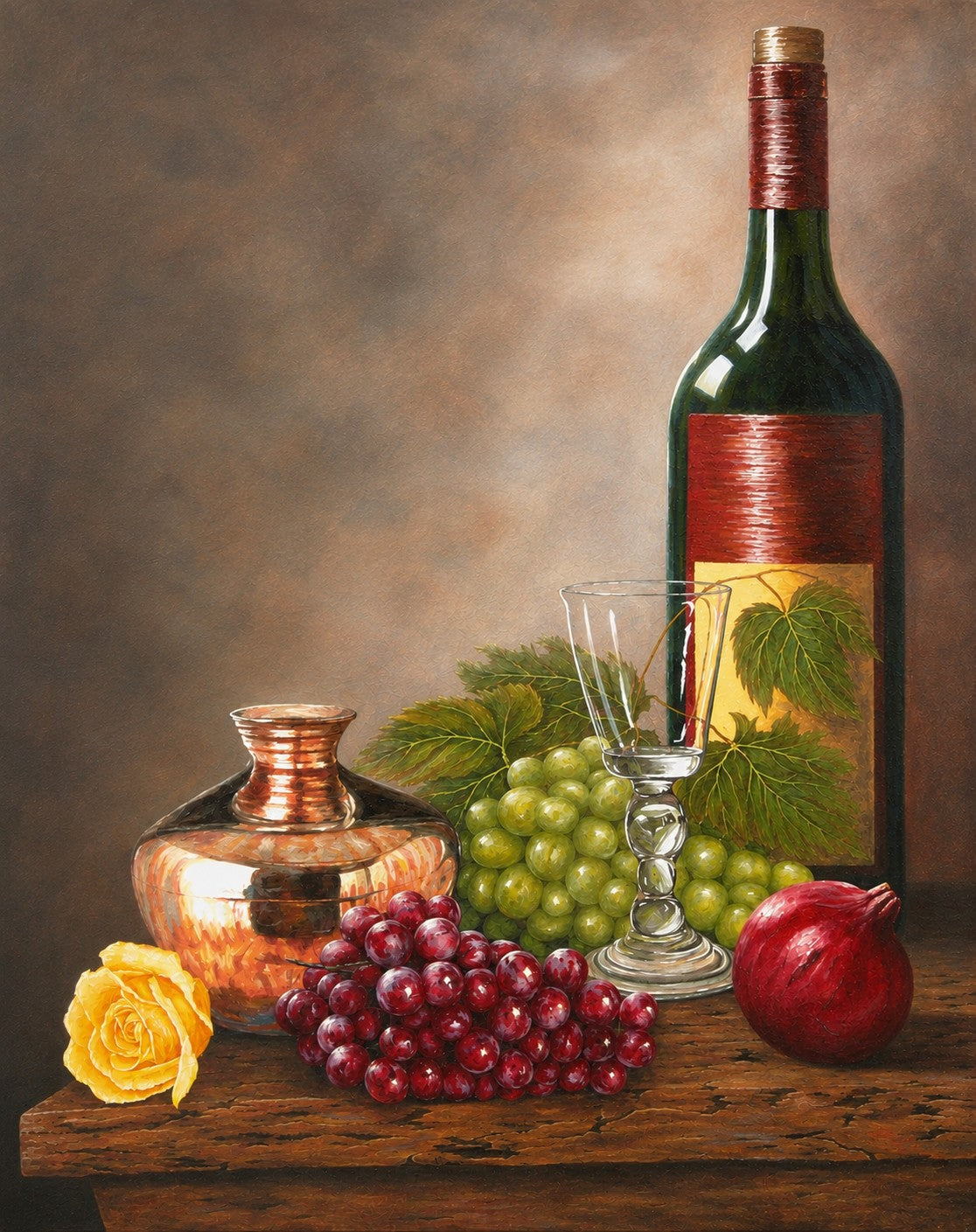 "Wine from the fruits"