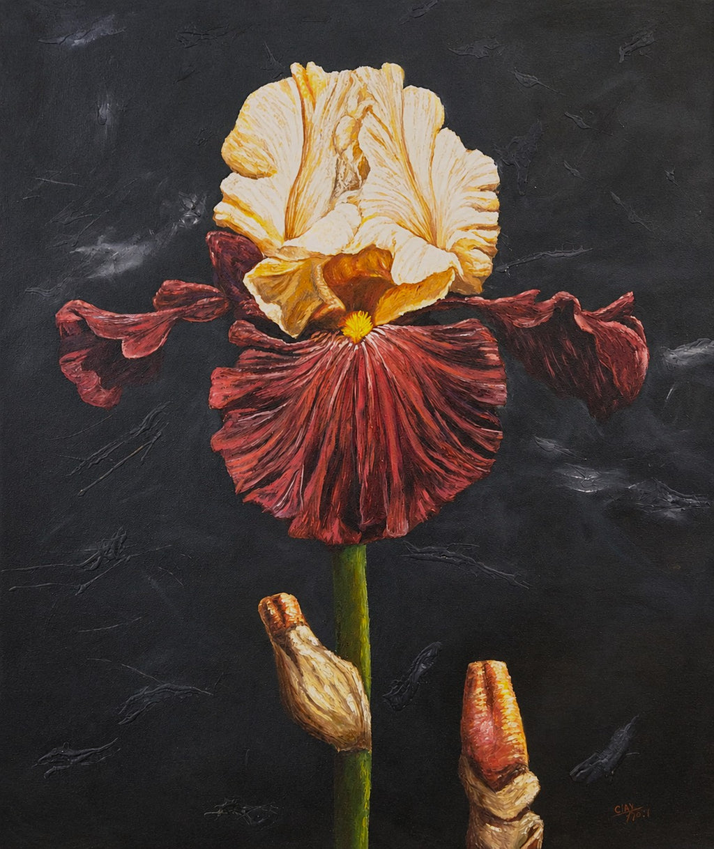 "Marigold-red"